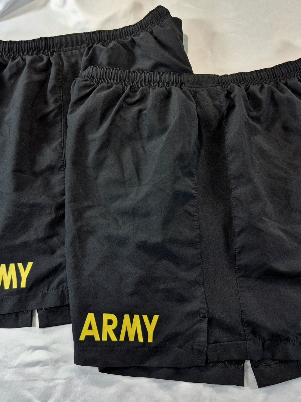 BUNDLE OF 2: Authentic US Army APFU PT Training Shorts - New Unisex L Military